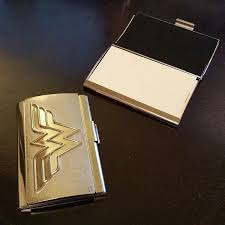What are the different types of business card holders? Dc Comics Wonder Woman Card Case Woman Card Wonder Wonder Woman