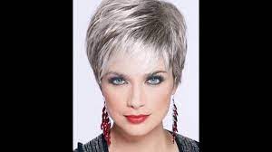 Short Hairstyles For Grey Hair Gallery Youtube Short Hair Styles Short Grey Hair Hairstyle Gallery