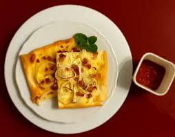 Flammkuchen Mit Fertigteig Food Breakfast Waffles