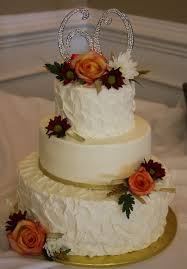 Wedding cakes with blooms and greenery. Wedding Anniversary Cake Designs Wedding Anniversary Cake Ideas Cute766