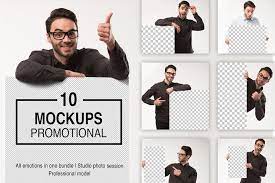 Download Mockups Promotion Photo Bundle 38086 Mockups Design Bundles Free Design Resources Design Mockup Free Free Design