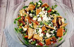 Arabic Fattoush Salad Recipe 2 Points Laaloosh