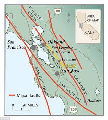 What Major Cities Are Near The San Andreas Fault