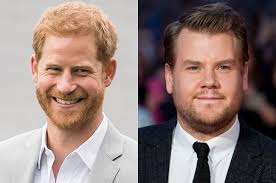 Corden changed into the costume just before he took over hosting duties for the entertainment portion of the evening following the speeches. Prince Harry And James Corden Spotted Filming Carpool Karaoke On A Double Decker Bus In Hollywood Channel