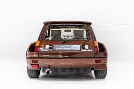 Annonce voiture de collection à vendre the concept r5 turbo came from a discussion between jean terramorsi and his assistant henry lherm en 1976, aimed to increase the renault 5 popularity by creating a racing car for fia group 4, which could became a road limited edition later on. 1984 Renault 5 Turbo Ii Automobile Renault