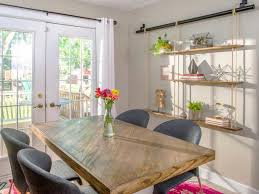 Then trim the double panel to 2'9 x 7'9 with a circular or table saw. How To Makeover A Dining Room Table With Hardwood Flooring Diy