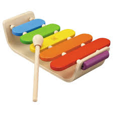 Teach Your Little One About Sounds And Music With This Multicolored Xylophone From Plan Toys The Educatio Natural Baby Toys Plan Toys Wooden Toys For Toddlers