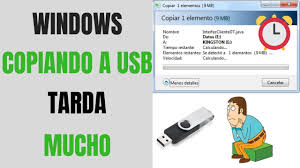 Windows Tarda Mucho Para Copiar A Usb Youtube