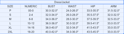 size chart bellaniecele