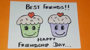 Experiment with deviantart's own digital drawing tools. Happy Friendship Day Greeting For Kids How To Draw Cupcake Friendship Drawing Youtube