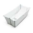 Flexi Bath Bundle with Heat-Sensitive Plug and Flexi Bath Newborn Support - White Stokke