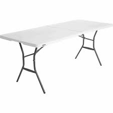 Maybe you would like to learn more about one of these? Lifetime Essential 6 Ft X 30 In White Granite Fold In Half Table Valu Home Centers For The Do It Yourselfer In You