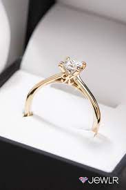 Solitaire Diamond Engagement Ring With Personalized Initials Dream Engagement Rings Engagement Rings Wedding Rings Unique