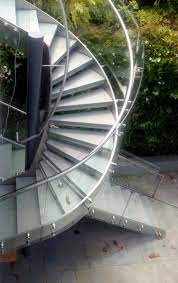 Union Street Blank And Cables Glass Staircase Staircase Railing Design Spiral Staircase