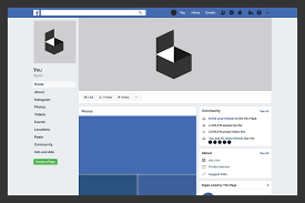 Facebook Desktop Template Templates Facebook Templates Facebook Profile Picture Size