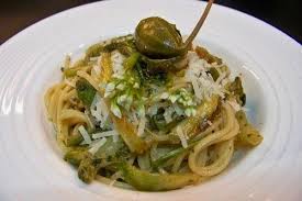 Cuisine En Folie Spaghettis A La Puntarelle Recette Cuisine Spaghetti Recette