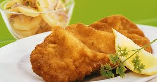 Wiener Schnitzel Mit Kartoffelsalat Rezept Wiener Schnitzel Kartoffelsalat Und Schnitzel