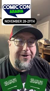 @comicconarabia is November 28-29th visit comicconarabia.com for more  details. If you are in Saudi Arabia and love pop culture as much as I do  this event is a must!!! Come see me and get the latest ...