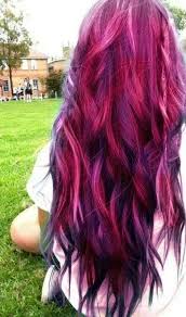 What makes it unusual is you, because you are unique. Red Pink Purple Black Hair Color So Long Hair Styles Long Hair Styles Beautiful Long Hair