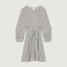 Maje Roxby Striped Dress Striped Dress Maje Ready To Wear