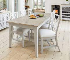 Mix and match your seating with a rustic bench, or opt for upholstered chairs in fabric and leather finishes. Ridley Grey Extending Dining Table By The Orchard Furniture Notonthehighstreet Com