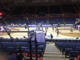 gampel pavilion section 109 rateyourseats com