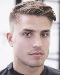 The modern quiff haircut is cut with short sides and back with longer hair on top of the head. 14 Awesome Stylish Hairstyles 20 Stylish Hairstyles For Men Having Thick Hair And Ro Mens Hairstyles Thick Hair Round Face Haircuts Mens Hairstyles Round Face