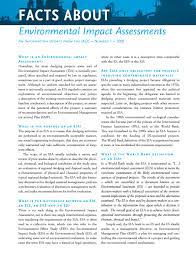Environmental impact assessment (eia) is a process of evaluating the likely environmental impacts of a proposed project or development mitigation measures and eia report: An Environmental Impact Assessment Eia Provides Information