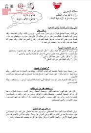 قطع إملائية عن الألف اللينة الصف الرابع لغة عربية الفصل الأول المناهج البحرينية