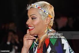 David Johnson & Bianca Le Grange during the Grilling of Soli... News Photo 