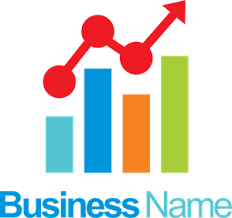 business finance stock chart company logo vector eps free