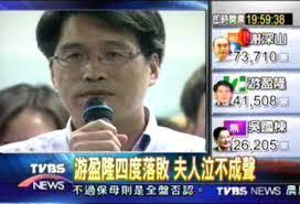 Image result for 游盈隆 四連敗 夫人哭泣