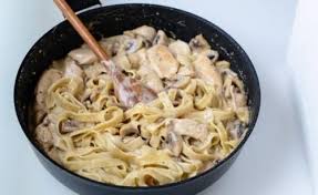 паста с курицей и грибами в сливочном соусе калорийность Spagetti S Kuricej V Slivochnom Souse Spagetti S Kuricej Eda Nedorogie Blyuda