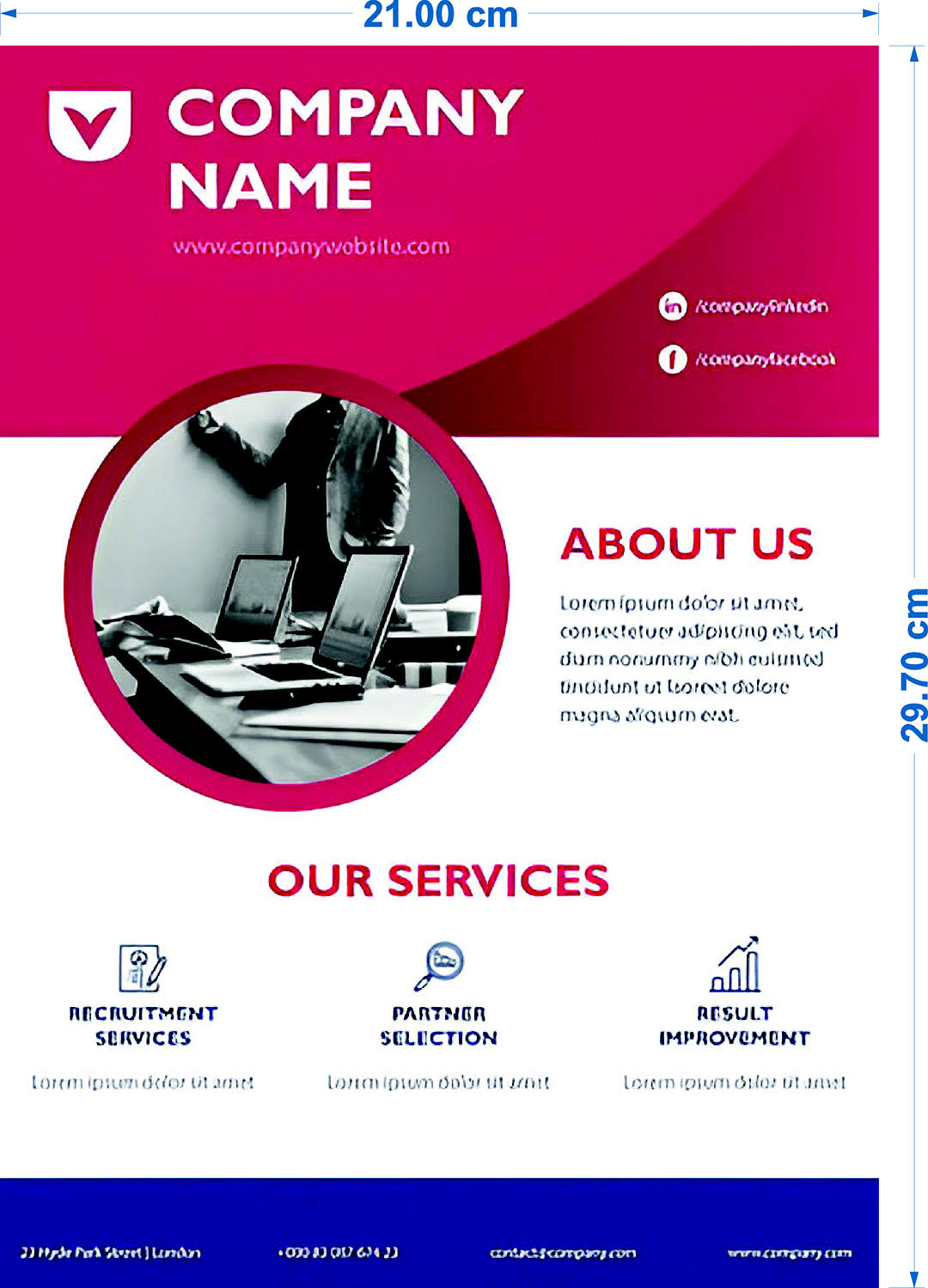 Leaflet A4 Size Single Side Print product image