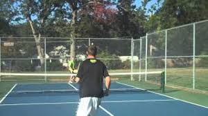 The score is called simply as: Pickleball Singles Scoring Youtube