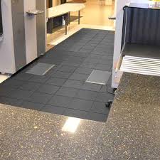 Industrial Shock Absorber Pad Rubber Floor Tiles Rubber Flooring Interlocking Floor Tiles