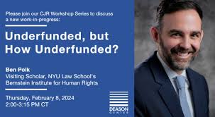 What a pleasure and honor to present my work-in-progress research