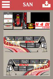 Kali ini saya akan share livery bus. Livery Bussid Double Decker San Fur Android Apk Herunterladen