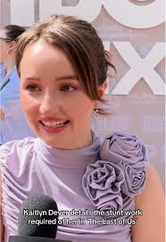 #KaitlynDever details the stunt work required of her in Season 2, Episode 2  of #TheLastOfUs #DeadlineContenders at @HBO Max