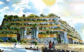 To serve as the royal gardens. Hanging Gardens Of Babylon