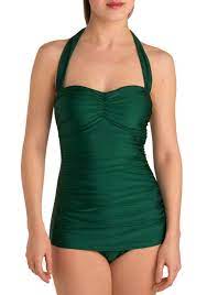 One Piece Fashion Vintage Bathing Suits Retro Bathing Suits