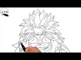 drawing goku ssj dragon ball anime رسم غوكو اس اس جى انمى دراغون بول youtube in 2021 drawings anime dragon ball art