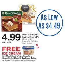 In the 1930s, marie callender and her husband cal warren callender began selling pies in the city of long beach and in orange county. Marie Callender S Pies I Heart Kroger