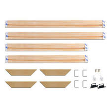 The canvas is sold in rolls, and you have to cut your desired amount from the entire roll. Diy Solid Wood Canvas Stretcher Bars Frames Kit For Art Oil Painting Wrapped Set Ebay