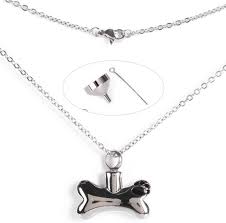 Beautiful memory of your loved one. Dog Urn Necklace Memorial Dog Bones Urn Necklace Pet Ash Pendant Memorial Keepsake Necklace Urn Pendant Cremation Ashes Jewelry Amazon Co Uk Pet Supplies