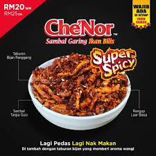 Kebutuhan makanan akan sumber karbohidrat (makanan pokok alternatif). Promosi Sambal Garing Ikan Bilis Super Spicy Shopee Malaysia