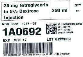 Nitroglycerin In 5 Dextrose Injectionfor Intravenous Use Only