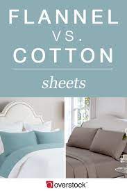 These are the perfect flannel sheets for hot sleepers. Flannel Sheets Vs Cotton Sheets Overstock Com
