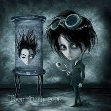 mad scientist dark gothic art dark fantasy art dark artwork