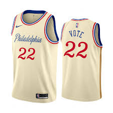 Reasons for optimism after the 76ers' game 1 loss to hawks. Philadelphia 76ers Matisse Thybulle Vote Cream 22 Jersey City Edition